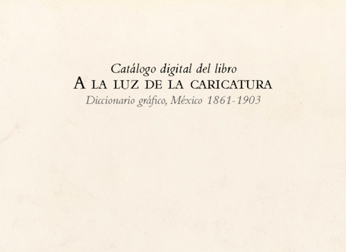 Catálogo digital del libro A la luz de la caricatura