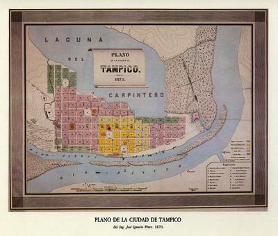 Plano de la Ciudad de Tampico