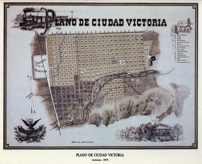 Plano de Ciudad Victoria