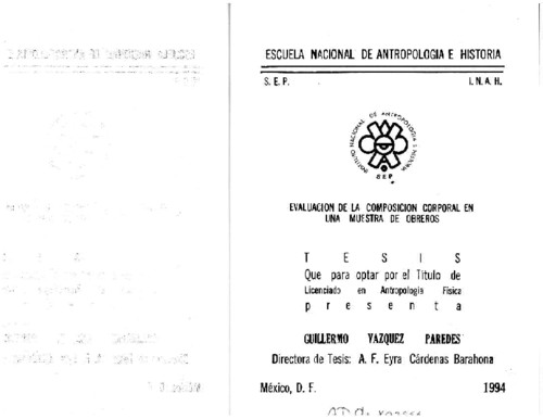 Evaluación de la composición corporal en una muestra de obreros