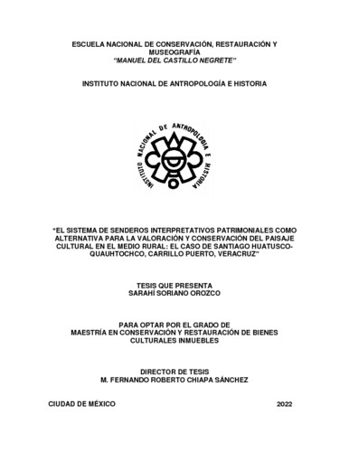 El sistema de senderos interpretativos patrimoniales como alternativa para la valoración y conservación del paisaje cultural en el medio rural