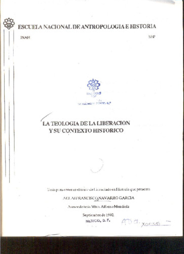 La teología de la liberación y su contexto histórico