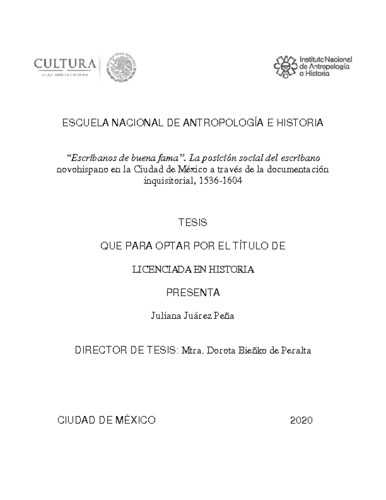 Escribanos de buena fama