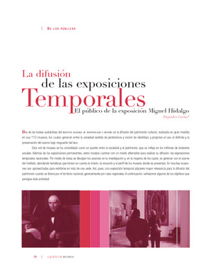 El público de la exposición Miguel Hidalgo