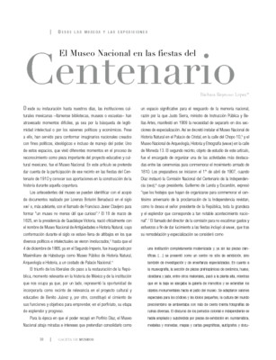EL Museo Nacional en la fiestas del Centenario