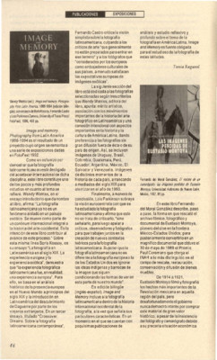Publicaciones y exposiciones