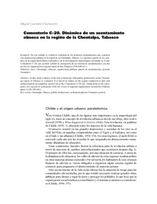 Cementerio C-20. Dinámica de un asentamiento olmeca en la región de la Chontalpa, Tabasco