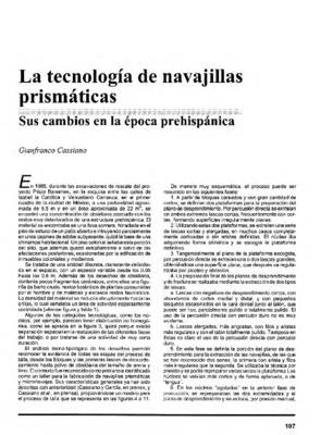 La tecnología de navajillas prismáticas
