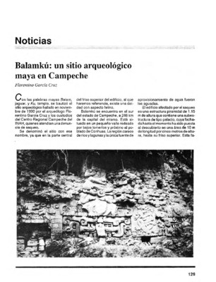 Balamkú: un sitio arqueológico maya en Campeche
