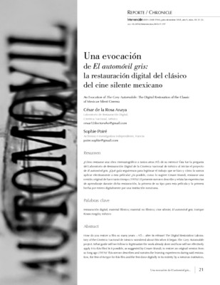 Una evocación de El automóvil gris: la restauración digital del clásico del cine silente mexicano