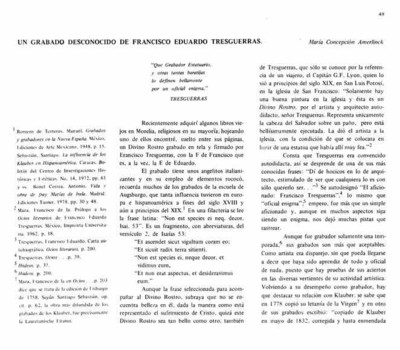 Un grabado desconocido de Francisco Eduardo Tresguerras