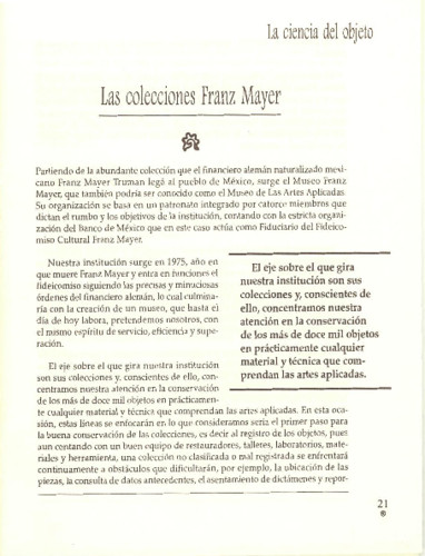 Las colecciones Franz Mayer