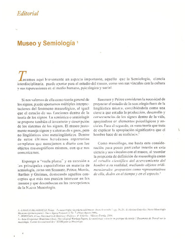 Museos y Semiología