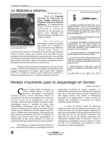 La Biblioteca informa...