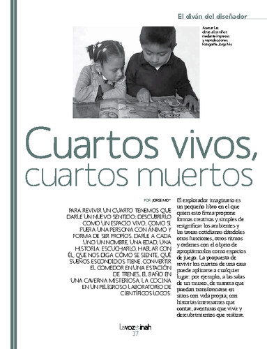 El diván del diseñador: Cuartos vivos, cuartos muertos