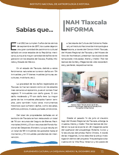 INAH Tlaxcala Informa