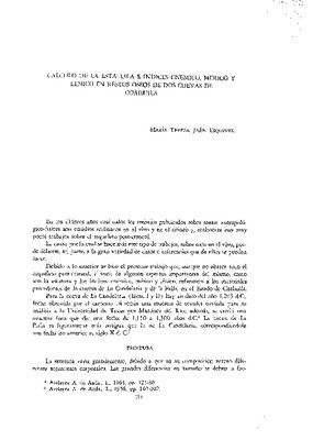 Cálculo de la estatura e índices cnémico, mérico y lénico en restos óseos de dos cuevas de Coahuila.