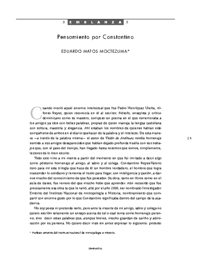 Pensamiento por Constantino