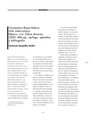 Constantino Reyes-Valerio, Arte indocristiano, México, INAH (Obra Diversa), 2000, 486 pp., epílogo, apéndice y bibliografía