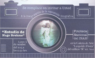Exposición individual "Estudio Hugo Brehme"