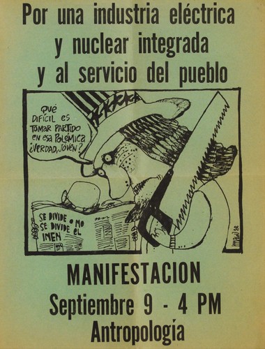 Por una industria eléctrica y nuclear integrada y al servicio del pueblo.