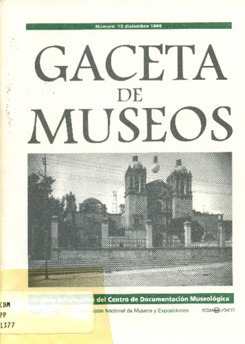 Gaceta de museos Num. 12 (1998)