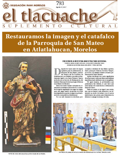 El Tlacuache Num. 793 (2017)
