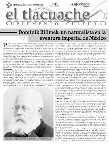 El Tlacuache Núm. 645 (2014)