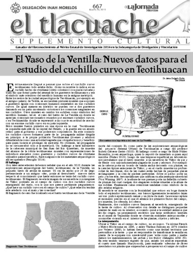 El Tlacuache Núm. 667 (2015)