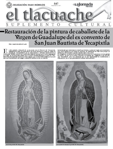 El Tlacuache Núm. 547 (2012)