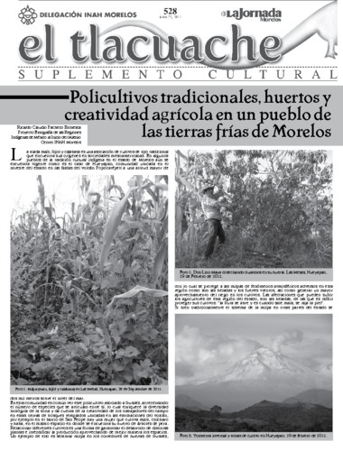 El Tlacuache Núm. 528 (2012)