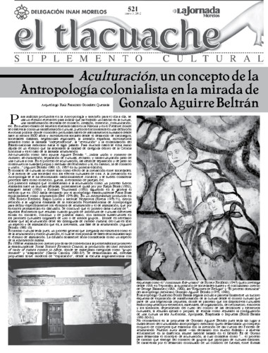 El Tlacuache Núm. 521 (2012)