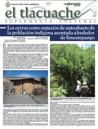 El Tlacuache Núm. 513 (2012)