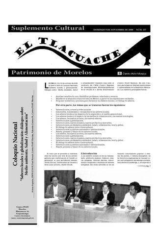 El Tlacuache Núm. 337 (2008)