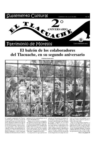 El Tlacuache Núm. 92 (2003)