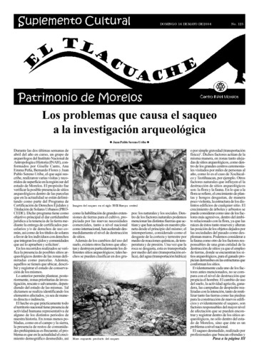 El Tlacuache Núm. 125 (2004)