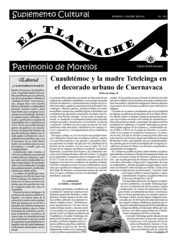 El Tlacuache Núm. 129 (2004)