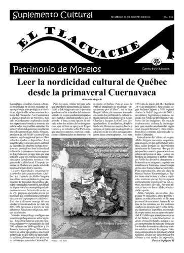 El Tlacuache Núm. 134 (2004)