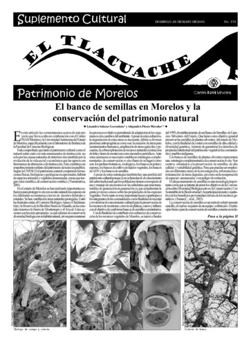 El Tlacuache Núm. 170 (2005)