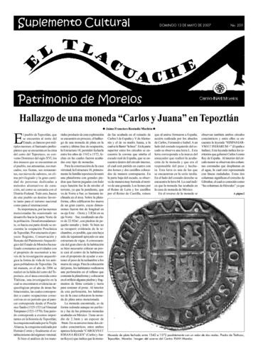 El Tlacuache Núm. 259 (2007)