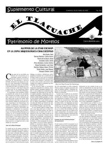 El Tlacuache Núm. 245 (2007)