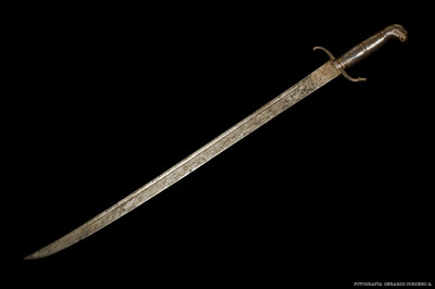 Espada que perteneció a Antonio Legorreta