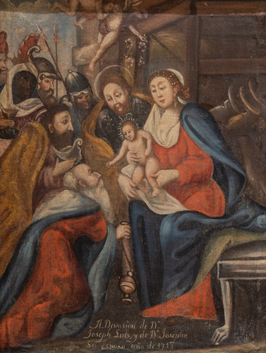 La adoración de los reyes magos