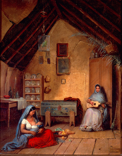 Interior de un jacal