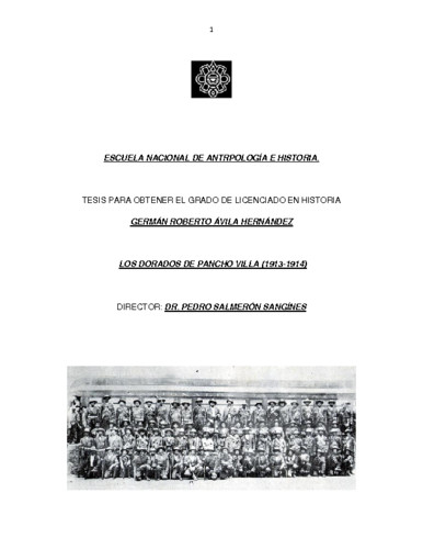 Los dorados de Villa, 1913, 1914