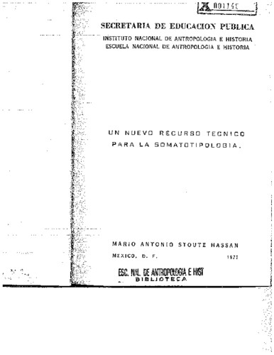 Un nuevo recurso técnico para la somatotipología