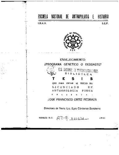 Envejecimiento: ¿programa genético o desgaste?