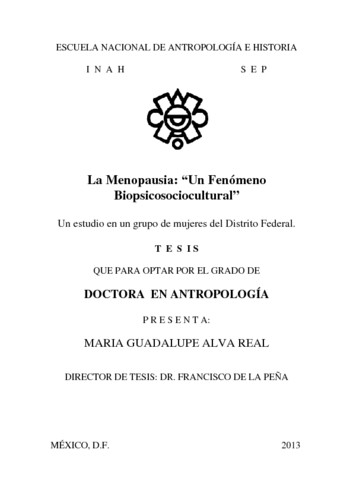 La menopausia