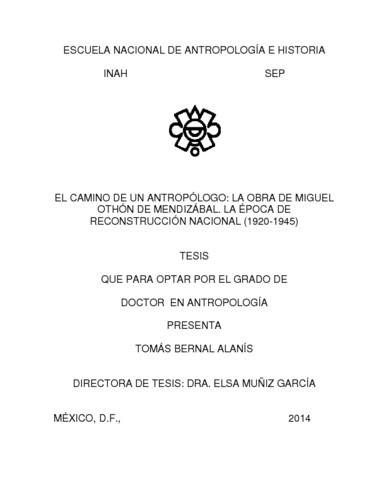 El camino de un antropólogo