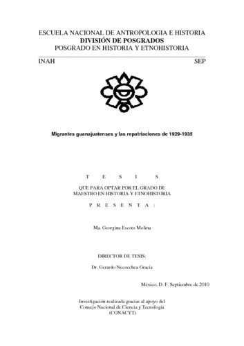 Migrantes guanajuatenses y las repatriaciones de 1929-1935